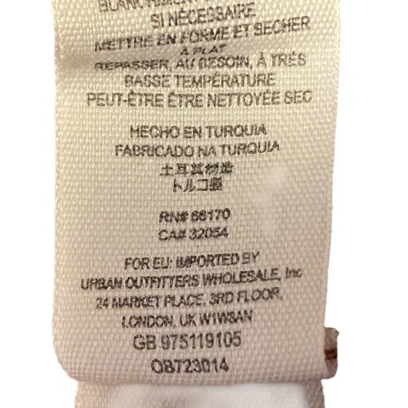 Free People Rust Red Lace-Up Long Sleeve Top Women’s Large - Picture 3 of 7